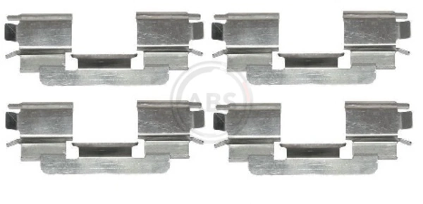 Accessory Kit, disc brake pad 1216Q