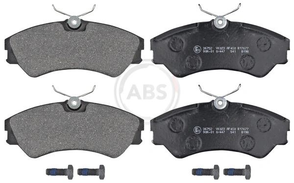 Brake Pad Set, disc brake 36752