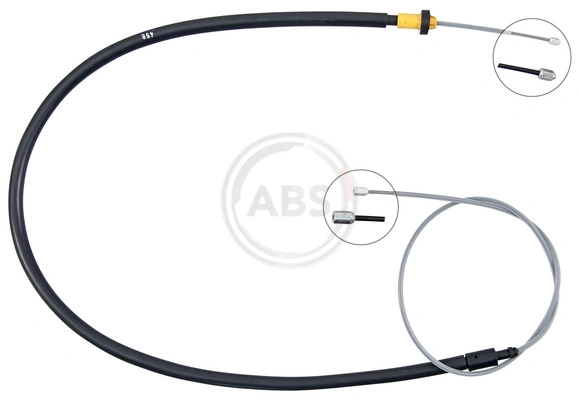 Cable Pull, parking brake K14080