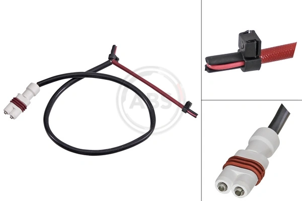 Warning Contact, brake pad wear 39576