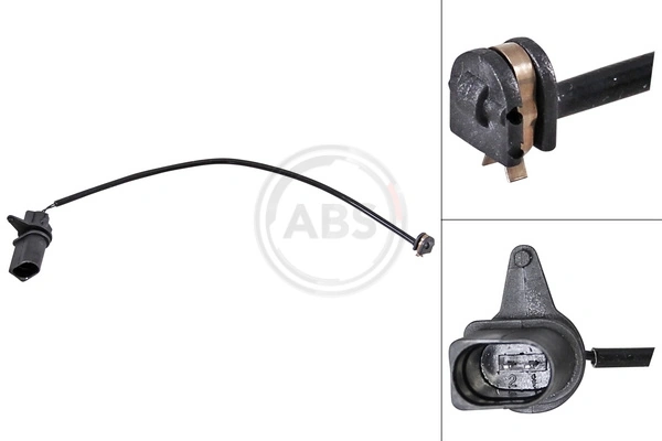 Warning Contact, brake pad wear 39647