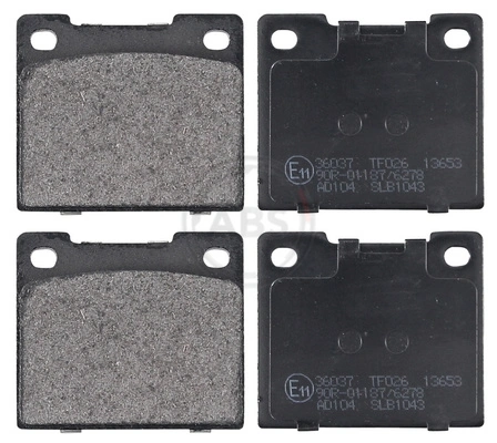Brake Pad Set, disc brake 36037