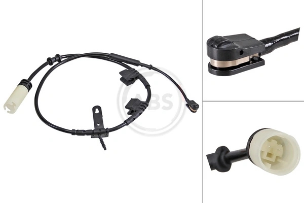 Warning Contact, brake pad wear 39700