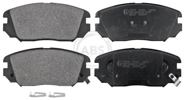 Brake Pad Set, disc brake 37525