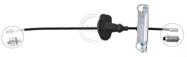 Cable Pull, parking brake K10371