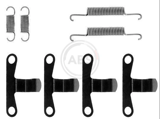 Accessory Kit, parking brake shoes 0594Q