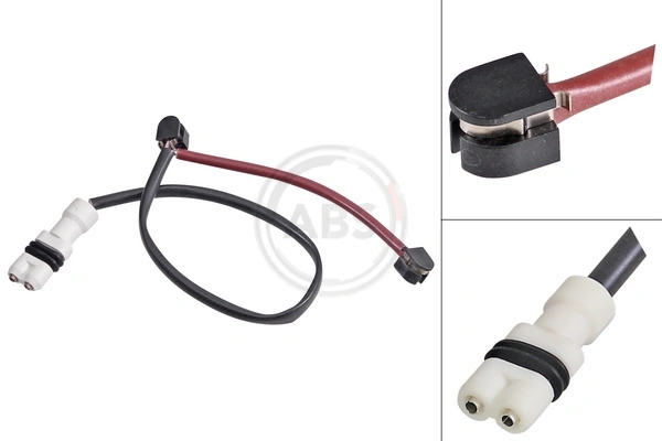 Warning Contact, brake pad wear 39556