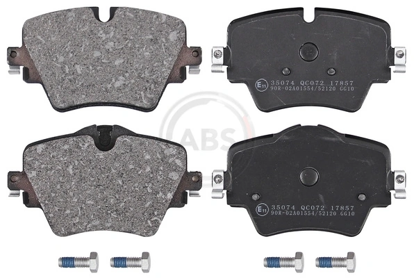 Brake Pad Set, disc brake 35074
