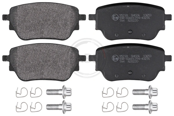 Brake Pad Set, disc brake 35218