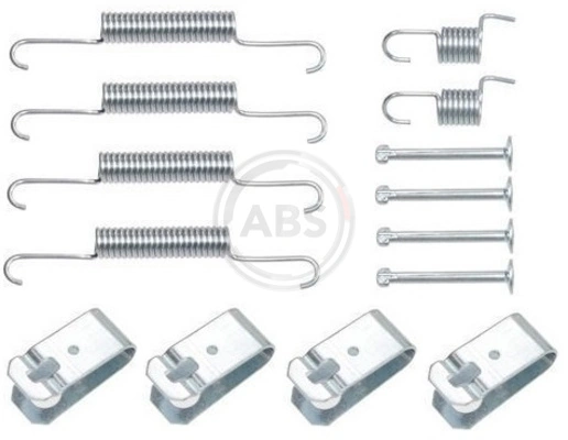 Accessory Kit, parking brake shoes 0895Q