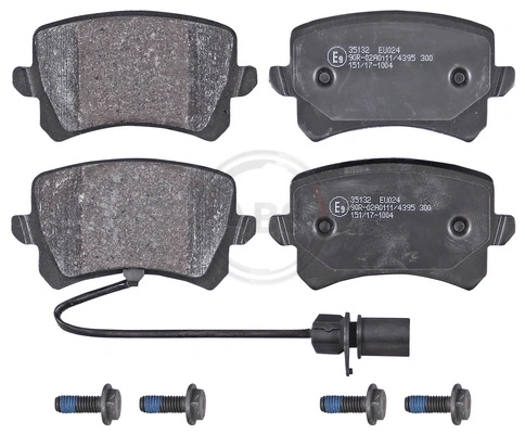Brake Pad Set, disc brake 35132