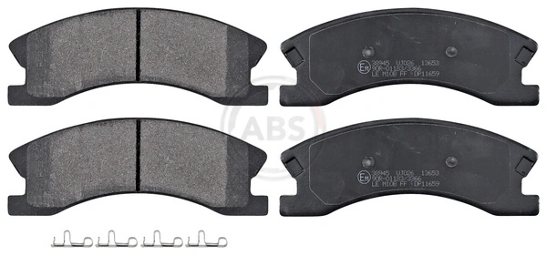 Brake Pad Set, disc brake 38945