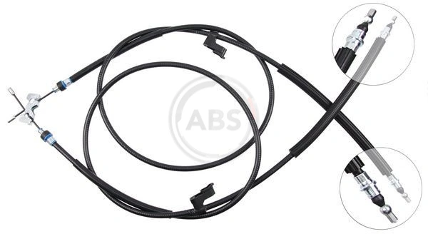 Cable Pull, parking brake K19076