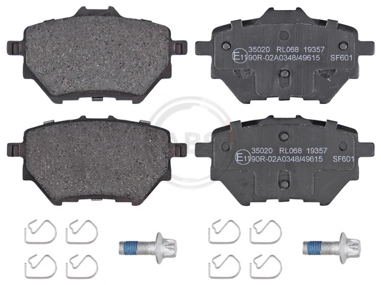 Brake Pad Set, disc brake 35020