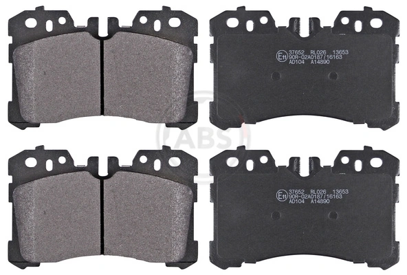 Brake Pad Set, disc brake 37652