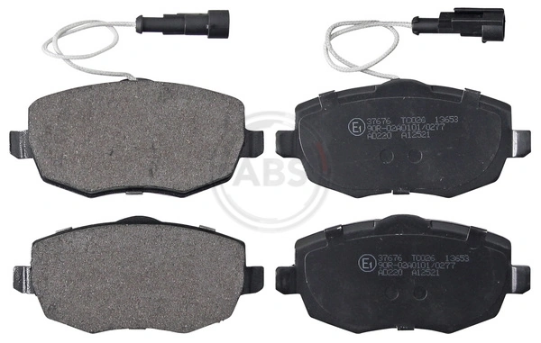 Brake Pad Set, disc brake 37676