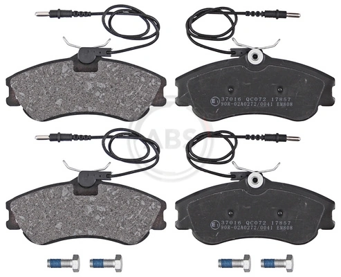 Brake Pad Set, disc brake 37016