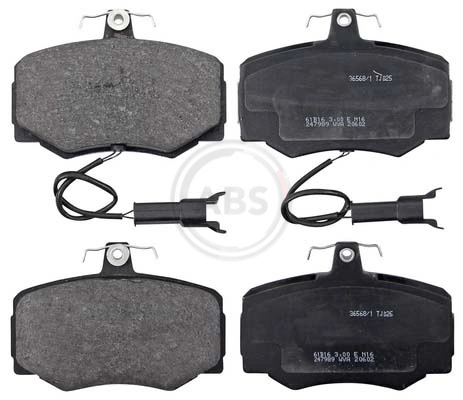 Brake Pad Set, disc brake 36568/1