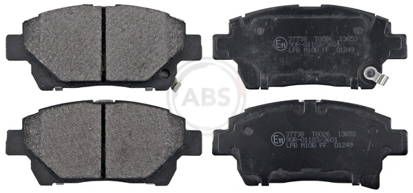 Brake Pad Set, disc brake 37738