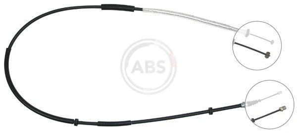 Cable Pull, parking brake K18137