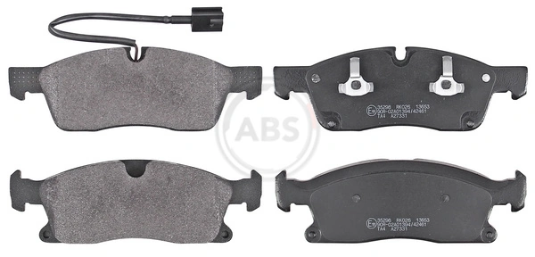 Brake Pad Set, disc brake 35298