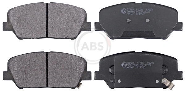 Brake Pad Set, disc brake 37969