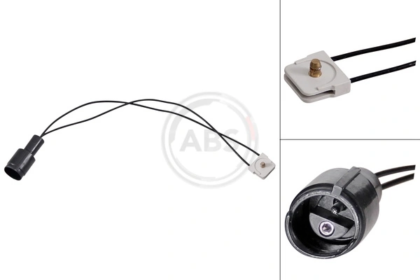 Warning Contact, brake pad wear 39505