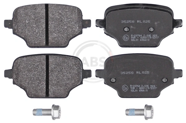 Brake Pad Set, disc brake 35258
