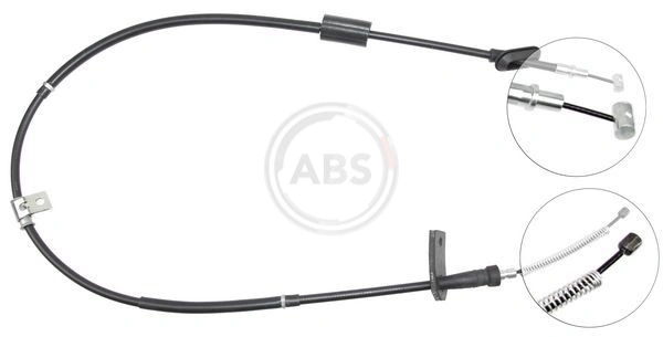 Cable Pull, parking brake K18737