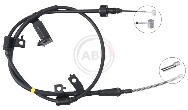 Cable Pull, parking brake K17510