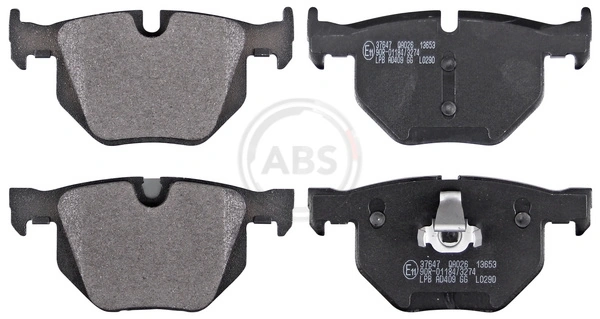 Brake Pad Set, disc brake 37647
