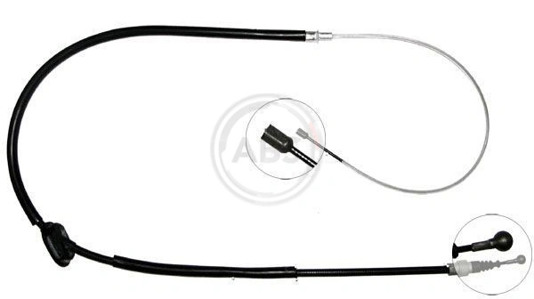 Cable Pull, parking brake K18296