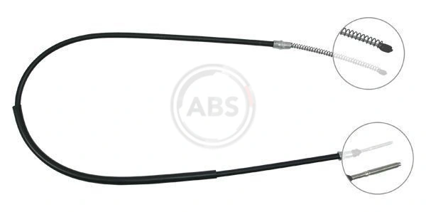 Cable Pull, parking brake K18897