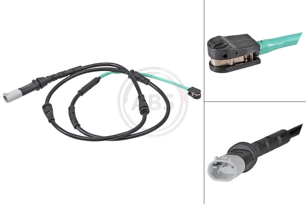 Warning Contact, brake pad wear 39686