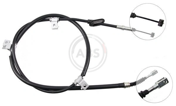 Cable Pull, parking brake K13828