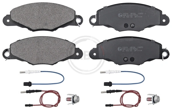 Brake Pad Set, disc brake 37039