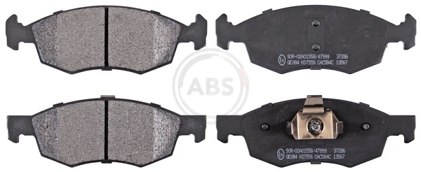 Brake Pad Set, disc brake 37286