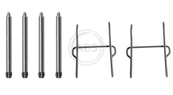 Accessory Kit, disc brake pad 1081Q