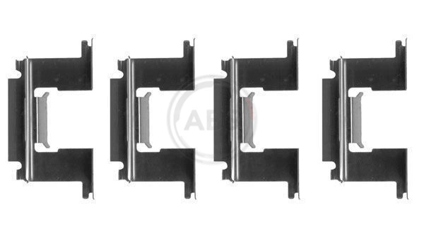 Accessory Kit, disc brake pad 1064Q