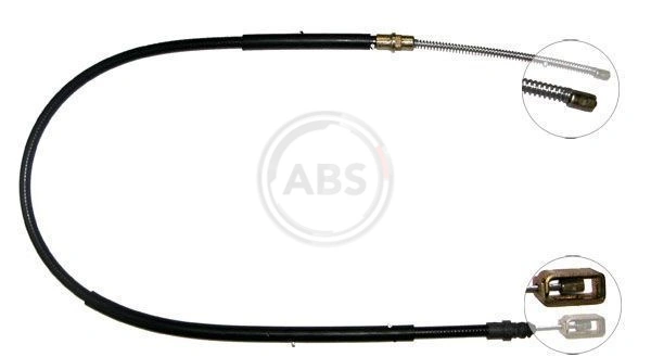 Cable Pull, parking brake K12388