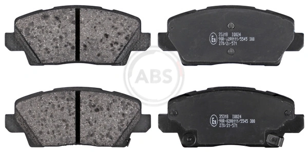 Brake Pad Set, disc brake 35318