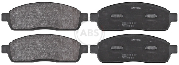 Brake Pad Set, disc brake 38447