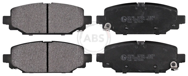 Brake Pad Set, disc brake 35198