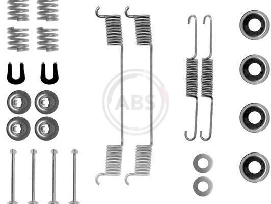 Accessory Kit, brake shoes 0635Q