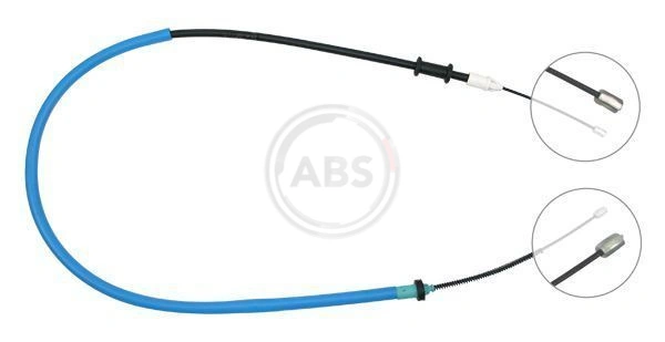 Cable Pull, parking brake K15628