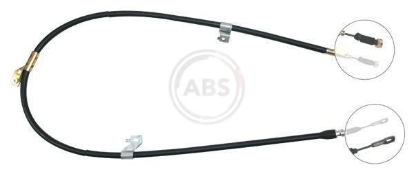 Cable Pull, parking brake K15098