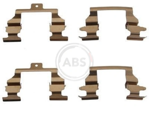 Accessory Kit, disc brake pad 1291Q