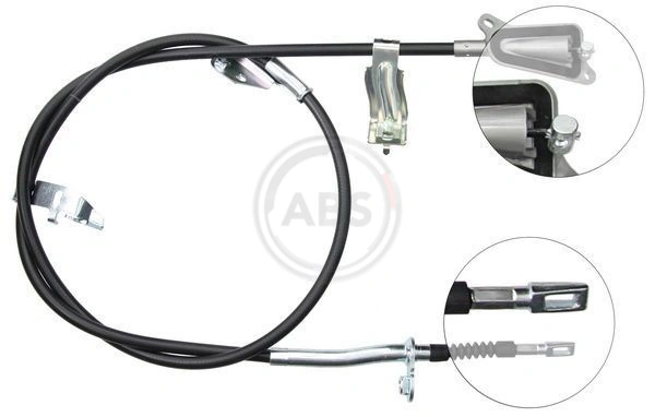 Cable Pull, parking brake K19817