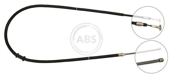 Cable Pull, parking brake K18208