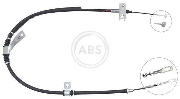 Cable Pull, parking brake K17459